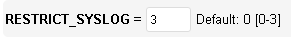 restrict-syslog